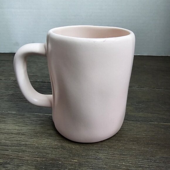 Rae Dunn Artisan Soul Mate Pink Coffee Mug Valentine's Day Farmhouse Magenta - Picture 5 of 10